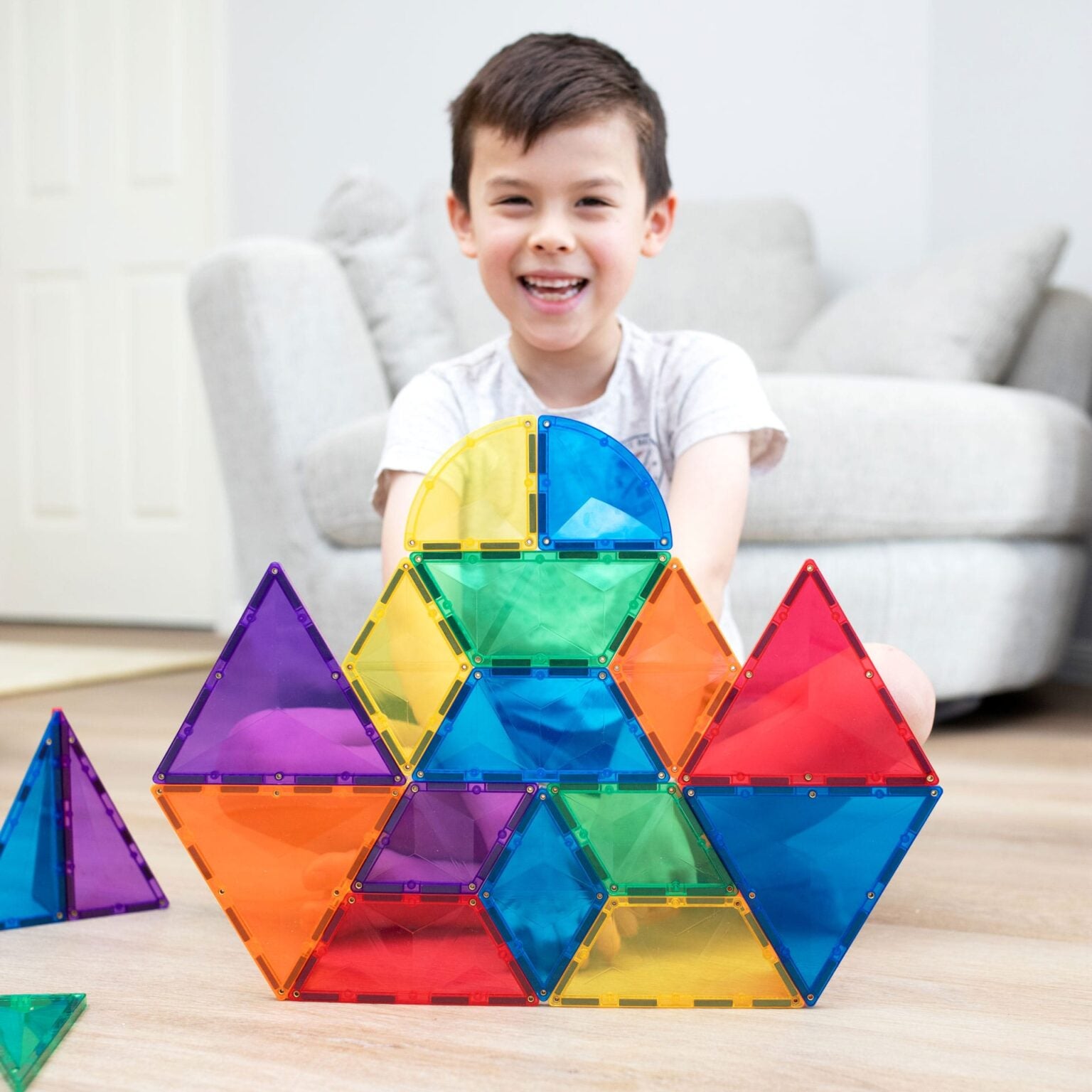 Connetix Rainbow Shape Expansion Pack (36 pc) by Connetix - Learning Bugs UK