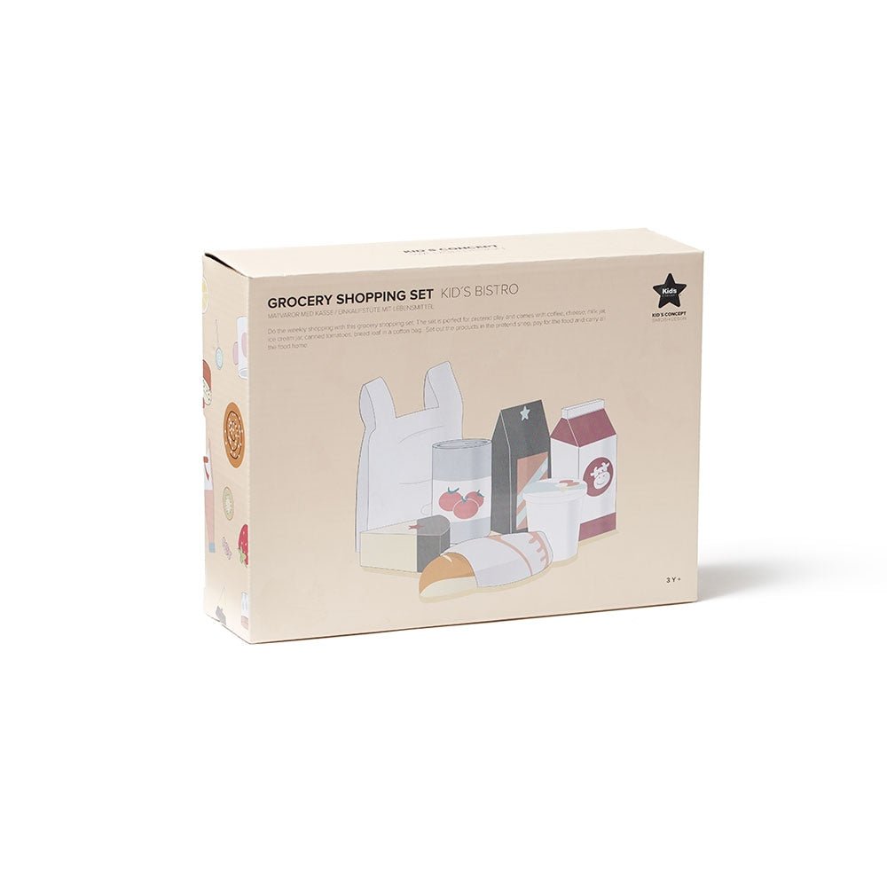 Kid's Concept Grocery Shopping Set - Bistro by Learningbugs - Learning Bugs UK