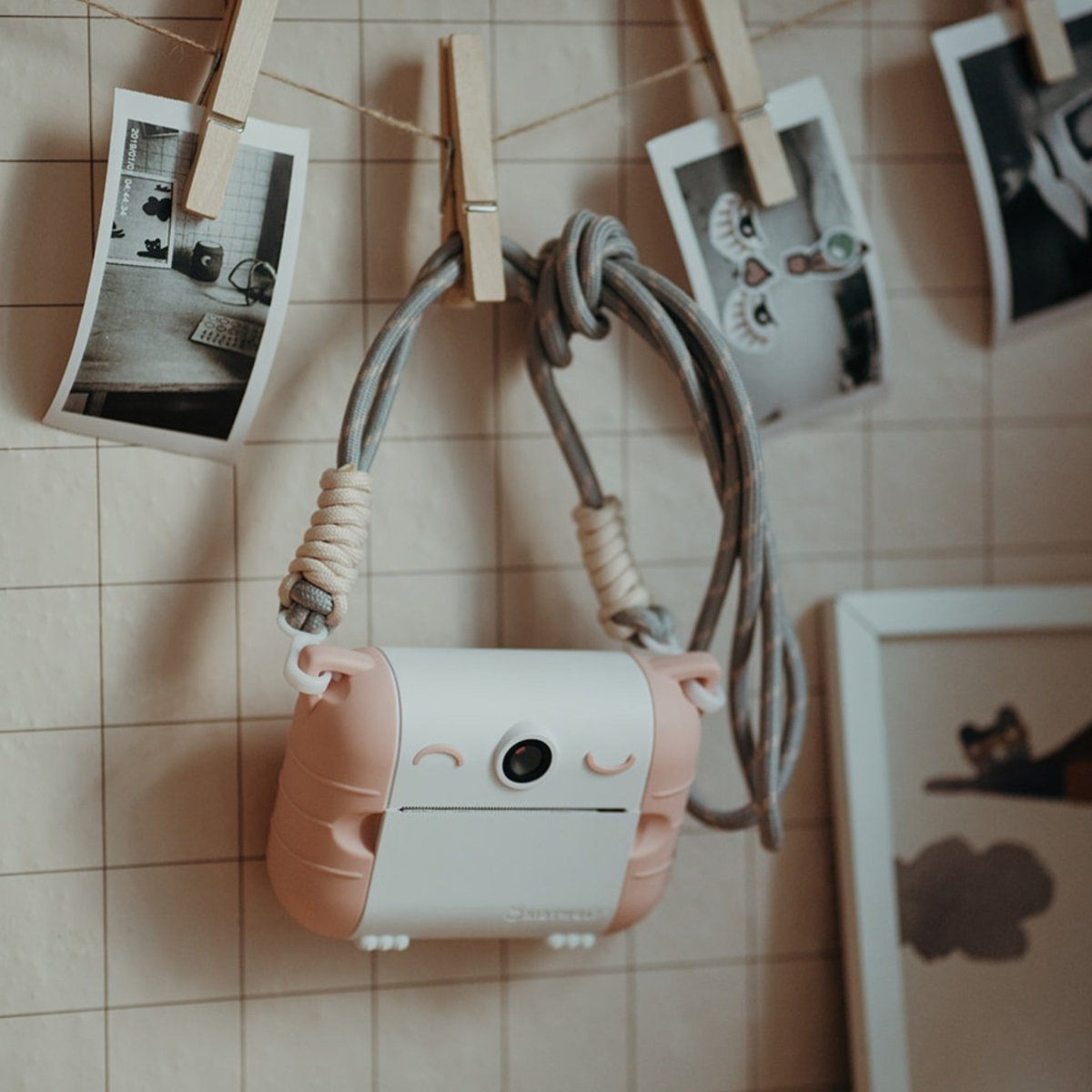 KIDYPRINT Instant Thermal Printing Camera Pink – Photos & Video for children, available at Learning Bugs UK