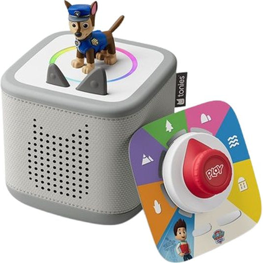 PAW Patrol Toniebox 2 Play Set | Chase Tonie + Tonieplay Game | Choose Your Colour – Audio Player Bundle for children, available at Learning Bugs UK