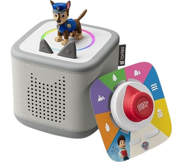 PAW Patrol Toniebox 2 Play Set | Chase Tonie + Tonieplay Game | Choose Your Colour – Audio Player Bundle for children, available at Learning Bugs UK