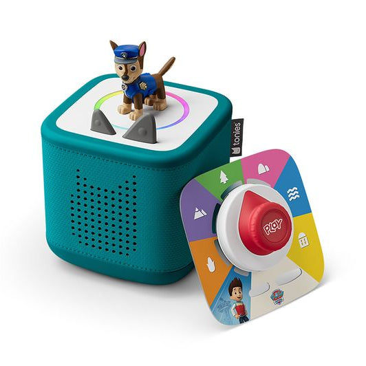 PAW Patrol Toniebox 2 Play Set | Chase Tonie + Tonieplay Game | Choose Your Colour – Audio Player Bundle for children, available at Learning Bugs UK