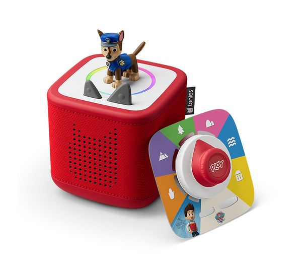 PAW Patrol Toniebox 2 Play Set | Chase Tonie + Tonieplay Game | Choose Your Colour – Audio Player Bundle for children, available at Learning Bugs UK
