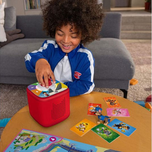 PAW Patrol Toniebox 2 Play Set | Chase Tonie + Tonieplay Game | Choose Your Colour – Audio Player Bundle for children, available at Learning Bugs UK