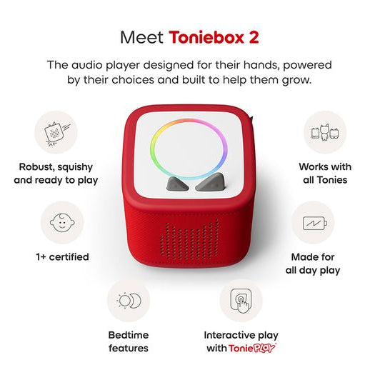PAW Patrol Toniebox 2 Play Set | Chase Tonie + Tonieplay Game | Choose Your Colour – Audio Player Bundle for children, available at Learning Bugs UK