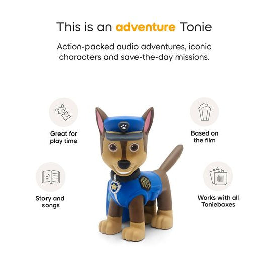 PAW Patrol Toniebox 2 Play Set | Chase Tonie + Tonieplay Game | Choose Your Colour – Audio Player Bundle for children, available at Learning Bugs UK