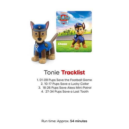 PAW Patrol Toniebox 2 Play Set | Chase Tonie + Tonieplay Game | Choose Your Colour – Audio Player Bundle for children, available at Learning Bugs UK