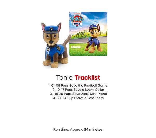 PAW Patrol Toniebox 2 Play Set | Chase Tonie + Tonieplay Game | Choose Your Colour – Audio Player Bundle for children, available at Learning Bugs UK
