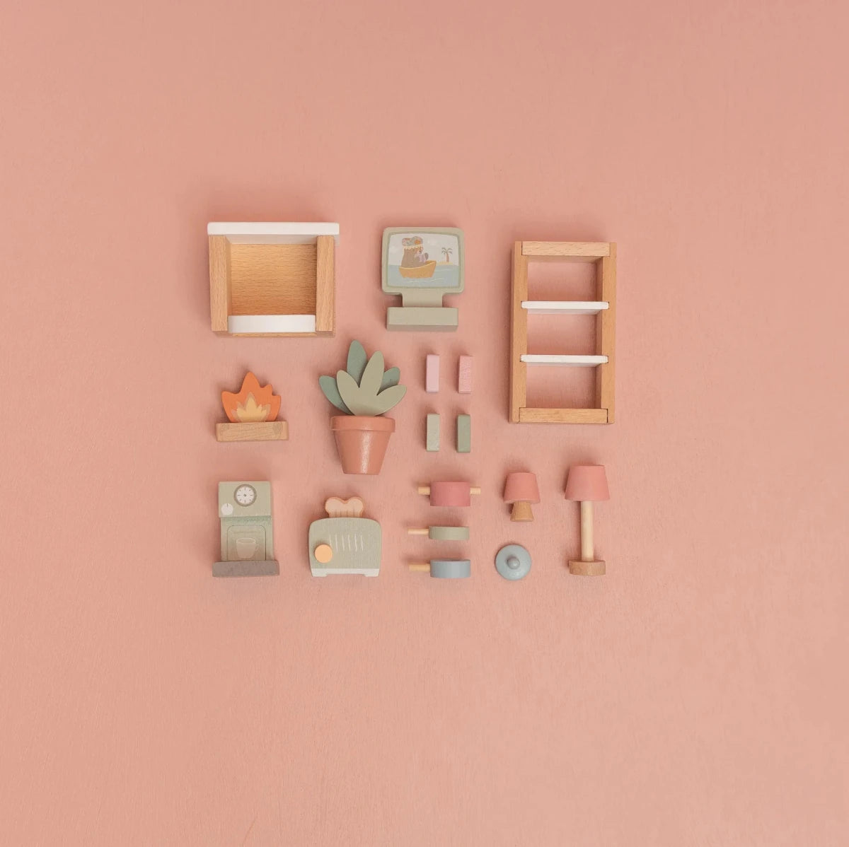 Little Dutch Dolls House Furniture Expansion Set – Dollhouse Furniture for children, available at Learning Bugs UK