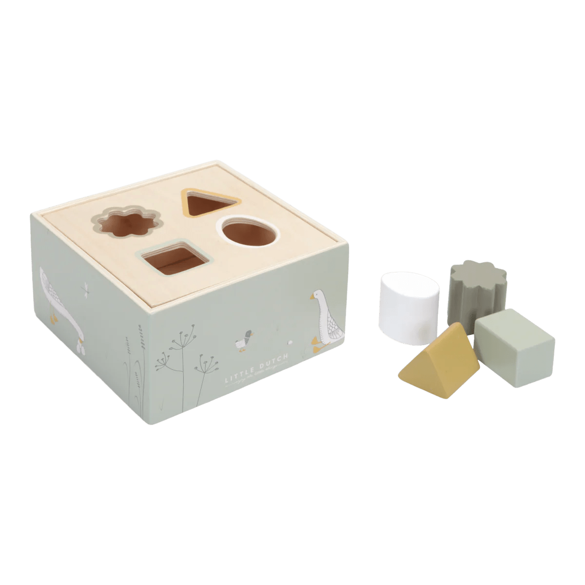 Little Dutch Shape Sorter - Little Goose by Little Dutch - Learning Bugs UK