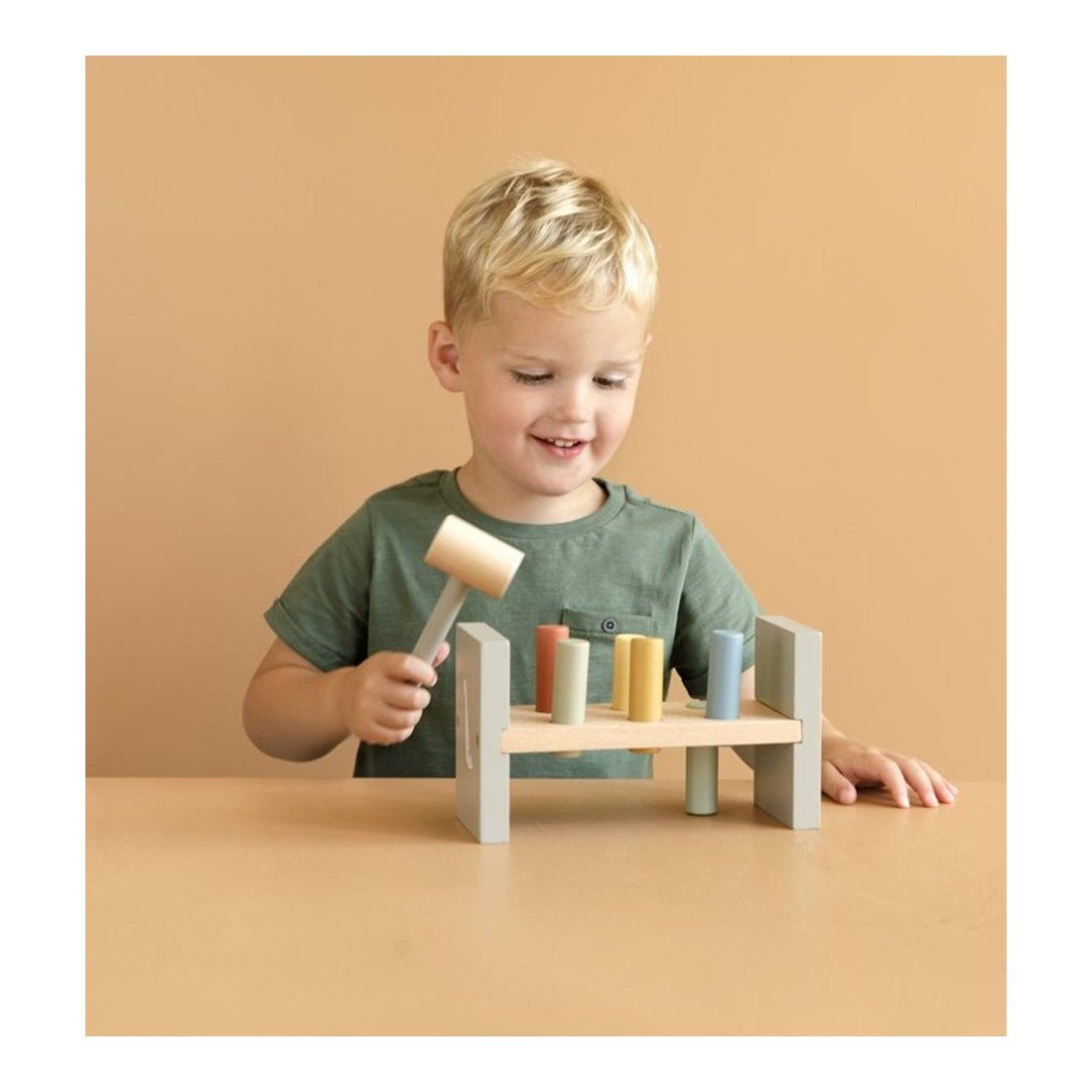 Buy Little Dutch Pounding Bench - Little Goose | for kids by Learning Bugs UK