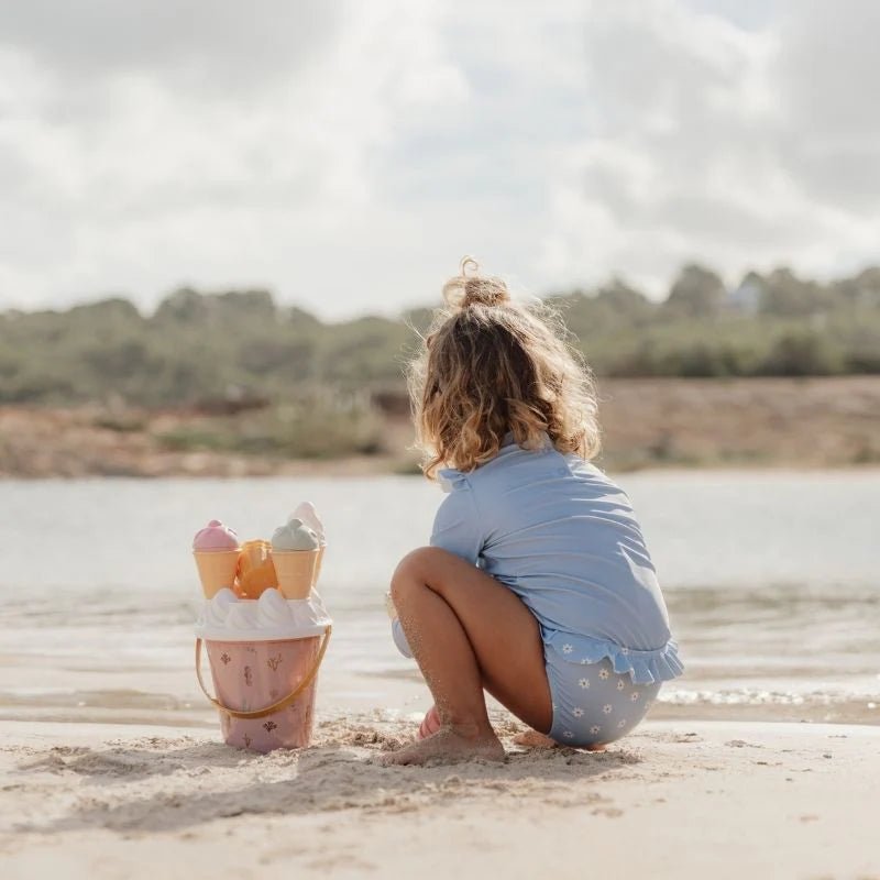Buy Little Dutch Ice Cream Bucket Set - Ocean Dreams Pink | for kids by Learning Bugs UK