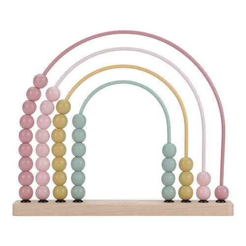 Buy Little Dutch Rainbow Abacus - Fairy Garden | for kids by Learning Bugs UK