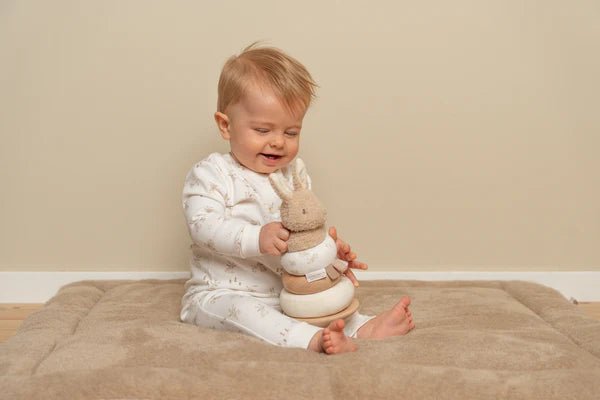 Buy Little Dutch Rocking Ring Stacker - Baby Bunny | for kids by Learning Bugs UK