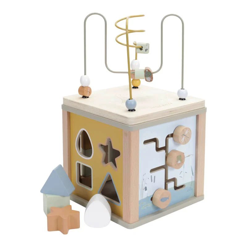 Buy Little Dutch Shape Activity Cube - Little Goose | for kids by Learning Bugs UK