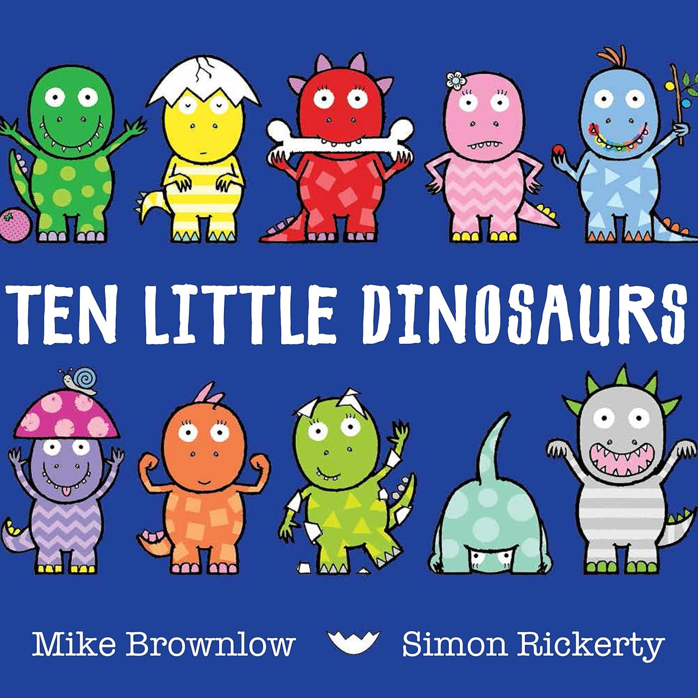 Buy Ten Little Dinosaurs By Mike Brownlow | for kids by Learning Bugs UK