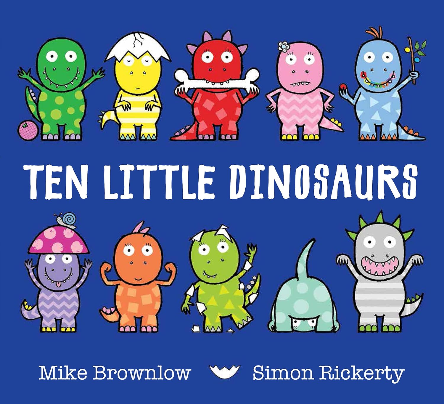 Buy Ten Little Dinosaurs By Mike Brownlow | for kids by Learning Bugs UK