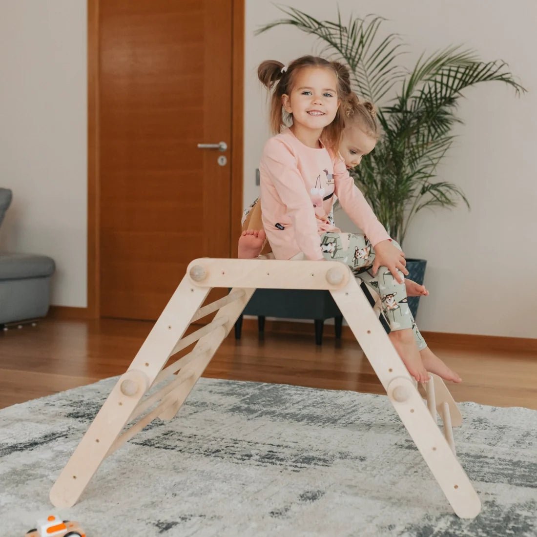FIPITRI Pikler Triangle, 5 Segment Modifiable Climbing Frame – Climbing Frame for children, available at Learning Bugs UK