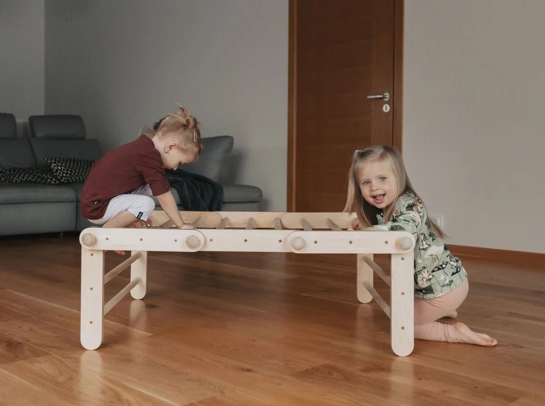 FIPITRI Pikler Triangle, 5 Segment Modifiable Climbing Frame – Climbing Frame for children, available at Learning Bugs UK