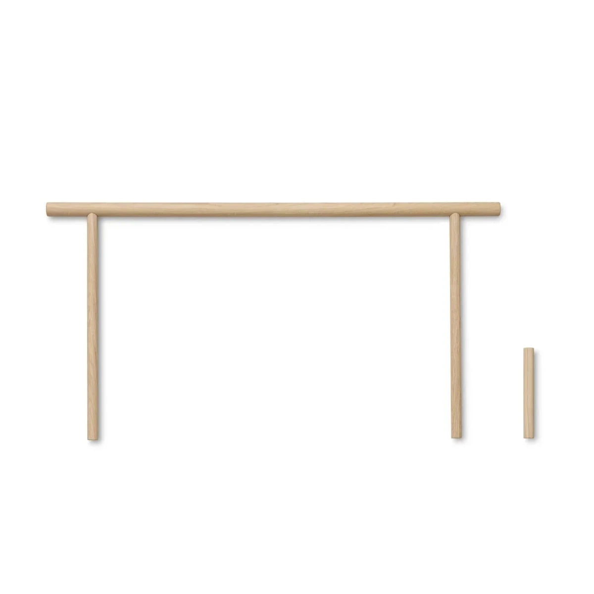 Camp Day Bed - White/Oak – Single Beds for children, available at Learning Bugs UK