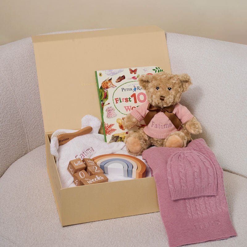Ultimate Luxury Cashmere Gift Set - Rosewood – for children, available at Learning Bugs UK