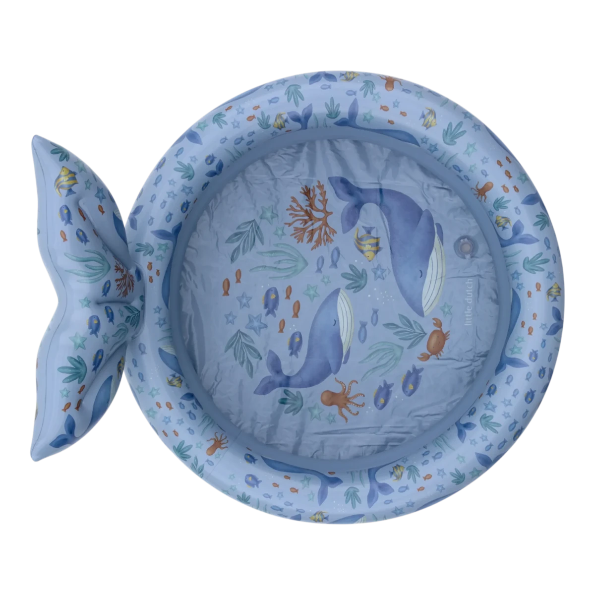 Little Dutch Paddling Pool 80cm - Ocean World & Mermaid – Pool for children, available at Learning Bugs UK