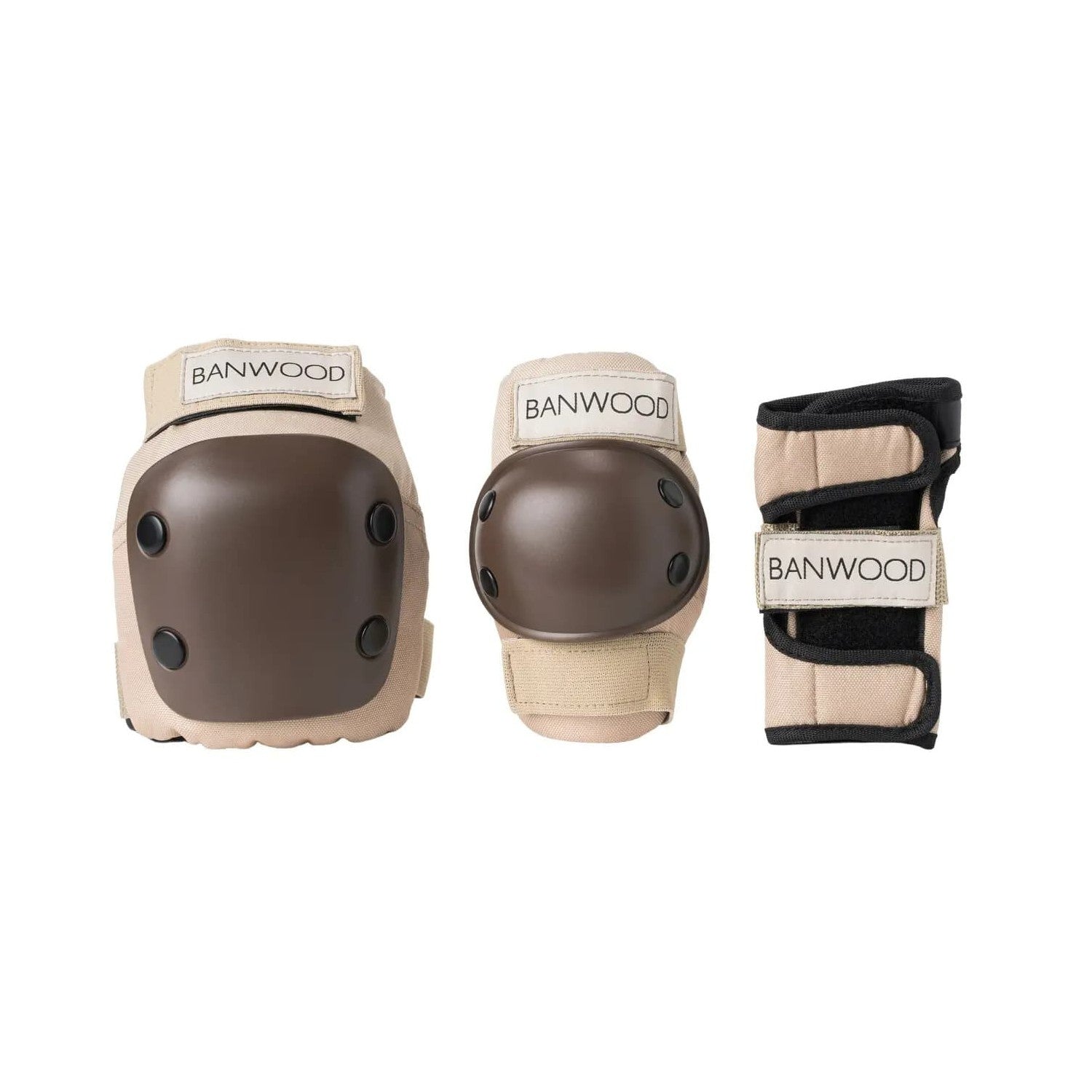 Banwood Protective Gear – Kids Knee, Elbow & Wrist Pads (3-Pack)