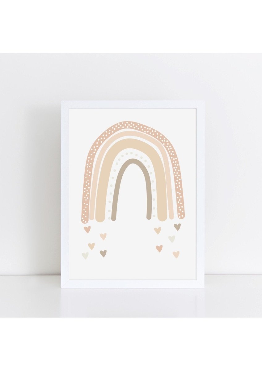 Rainbow Love - neutrals – Rainbows for children, available at Learning Bugs UK