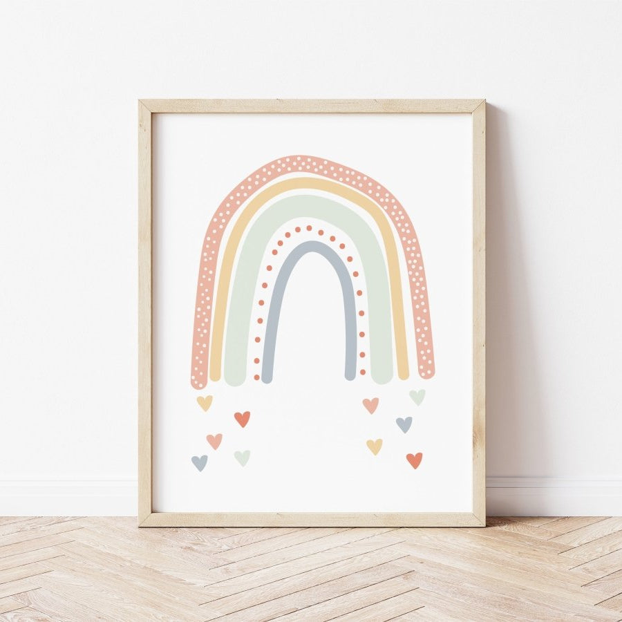 Rainbow Love - peaches – Rainbows for children, available at Learning Bugs UK