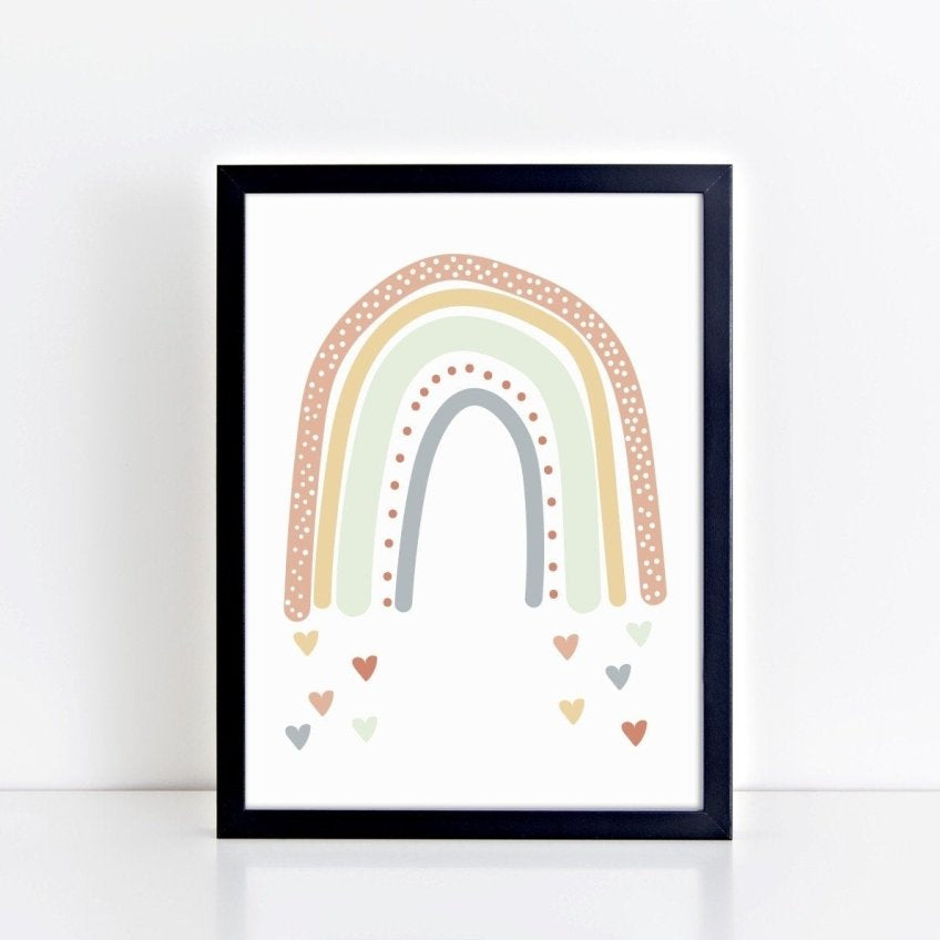 Rainbow Love - peaches – Rainbows for children, available at Learning Bugs UK