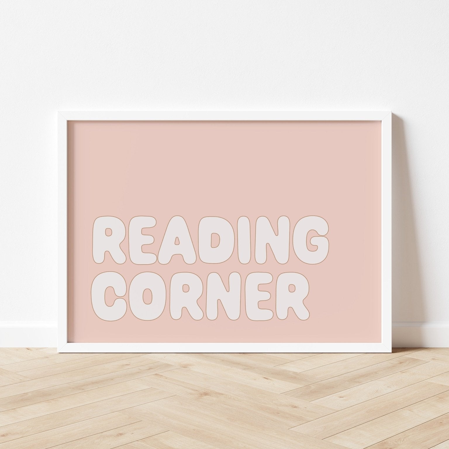 Buy Reading Corner - Fine Art Print | for kids by Learning Bugs UK