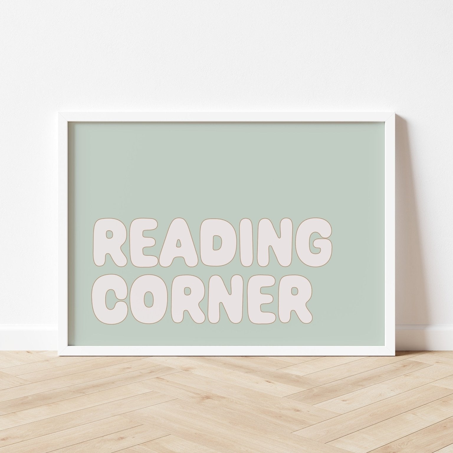Buy Reading Corner - Fine Art Print | for kids by Learning Bugs UK