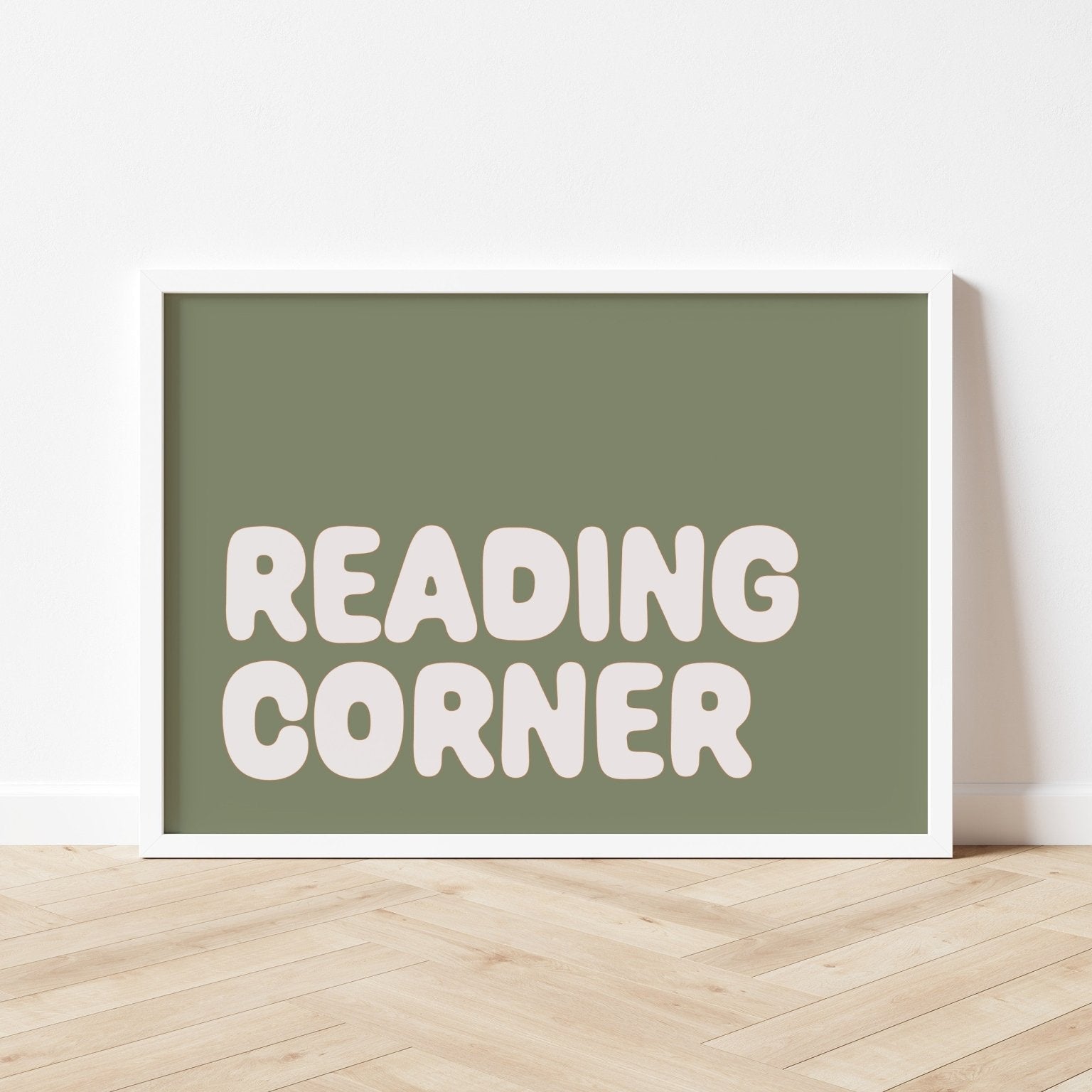 Buy Reading Corner - Fine Art Print | for kids by Learning Bugs UK