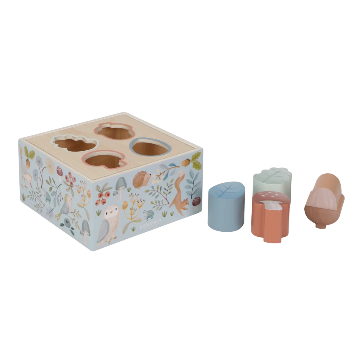 Shape Sorter Forest Friends FSC – for children, available at Learning Bugs UK
