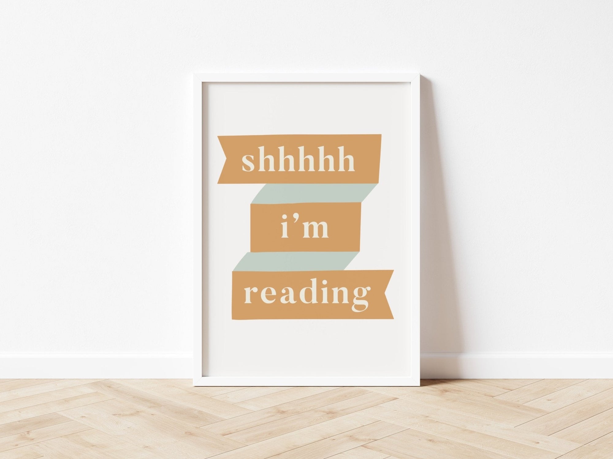 Shhhh I'm Reading - Fine Art Print