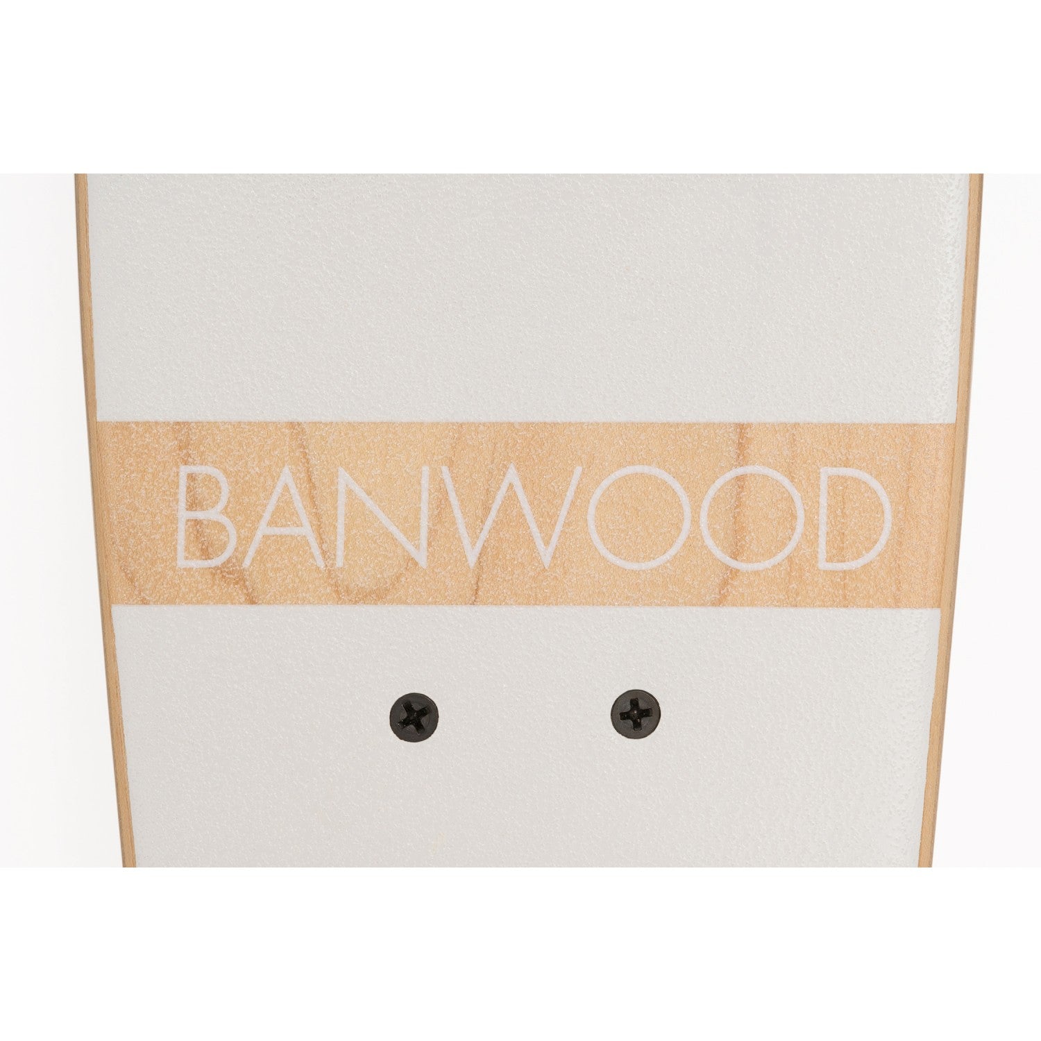 Banwood Skateboard – Kids Maple Deck Skateboard (White)