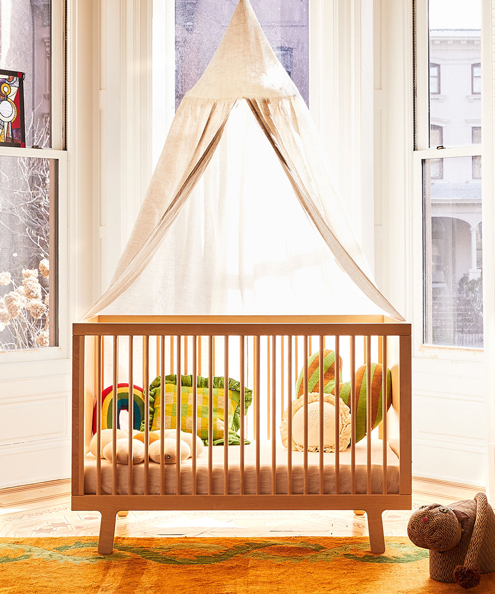 Oeuf Sparrow Cot Bed - Birch
