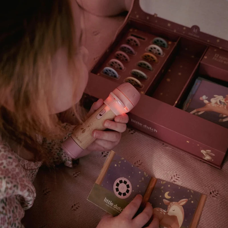 Little Dutch Stories Projector Torch – Projector for children, available at Learning Bugs UK