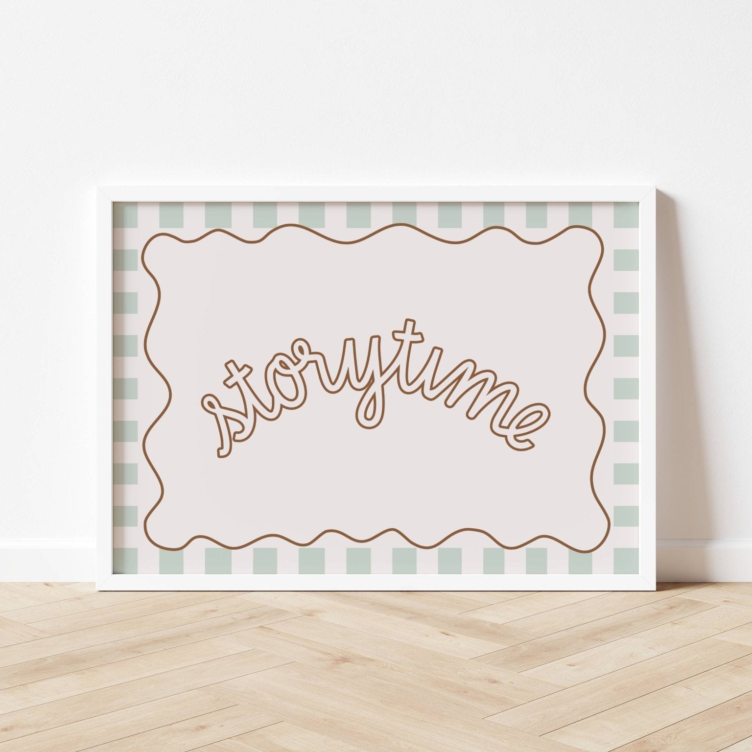 Buy Storytime - Checkerboard Edition | Print for kids by Learning Bugs UK