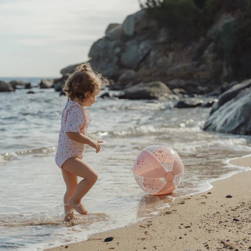 Little Dutch Inflatable Beach Ball 35cm - Ocean World & Dreamy Mermaid – Beach Ball for children, available at Learning Bugs UK