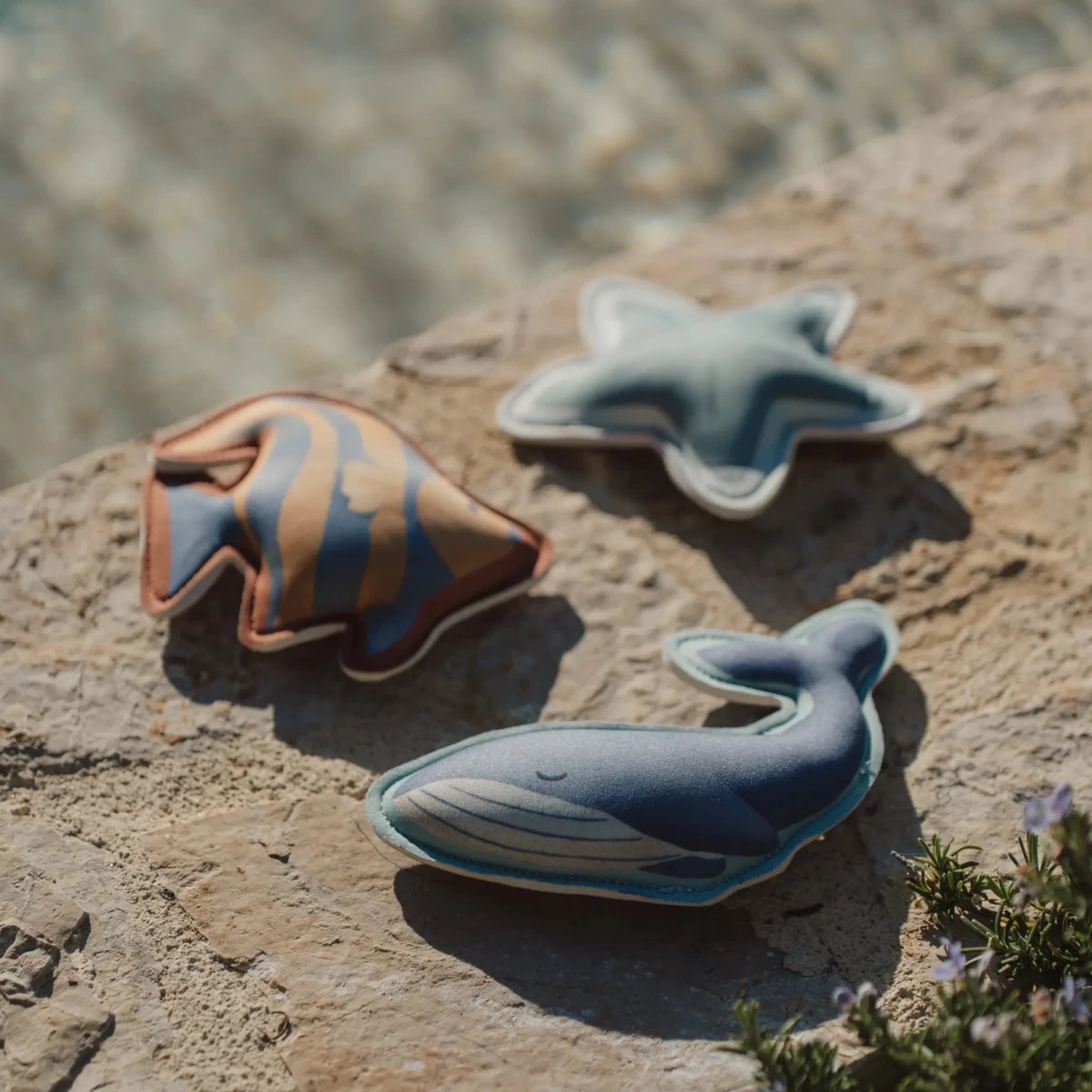 Little Dutch Dive Figures Set of 3 - Pink / Blue – Sand & Water Toys for children, available at Learning Bugs UK
