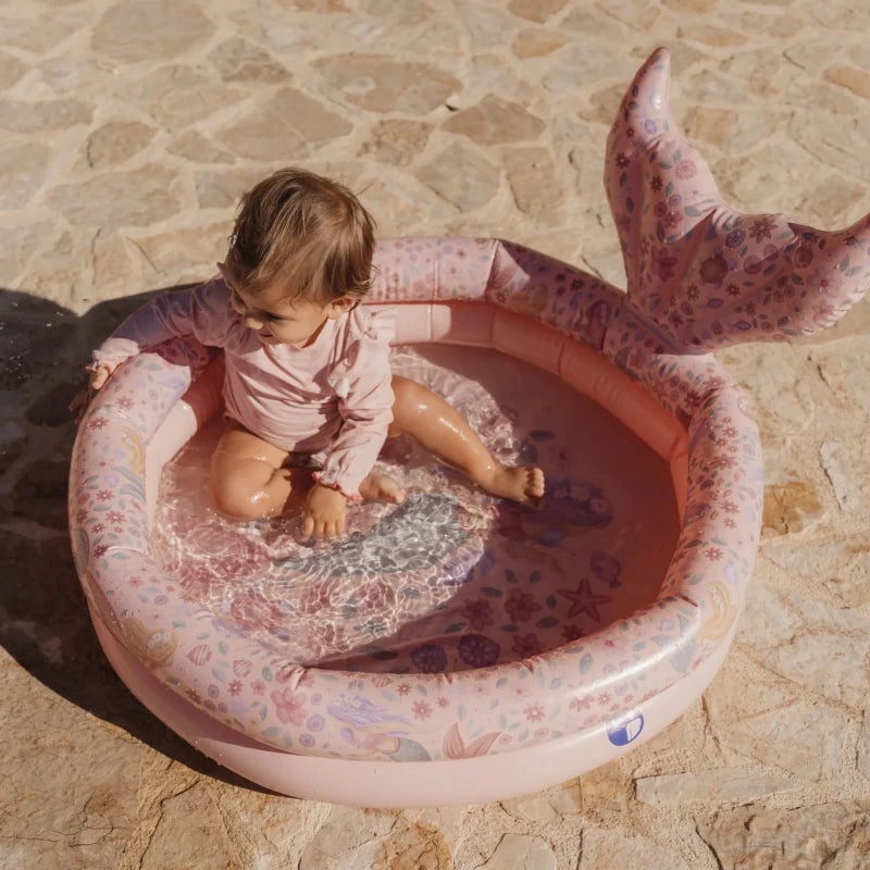 Little Dutch Paddling Pool 80cm - Ocean World & Mermaid – Pool for children, available at Learning Bugs UK