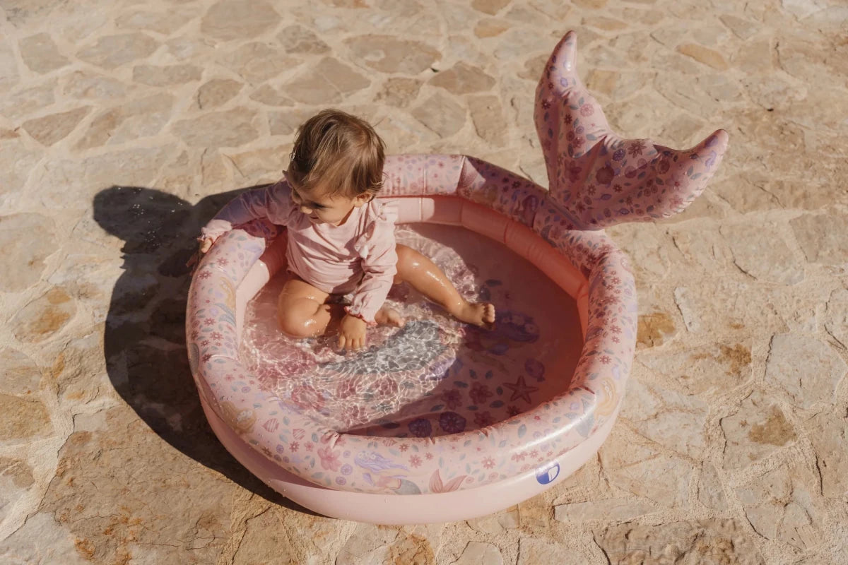 Little Dutch Paddling Pool 80cm - Ocean World & Mermaid – Pool for children, available at Learning Bugs UK