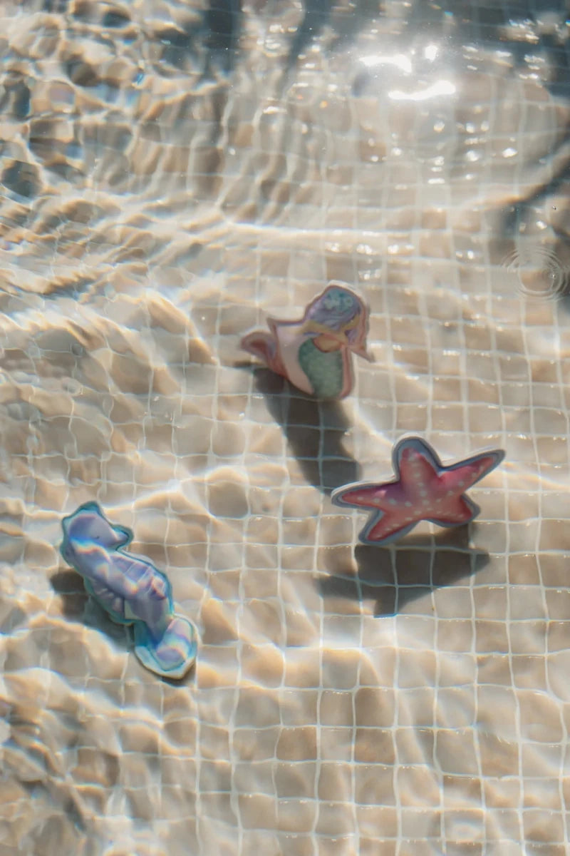 Little Dutch Dive Figures Set of 3 - Pink / Blue – Sand & Water Toys for children, available at Learning Bugs UK