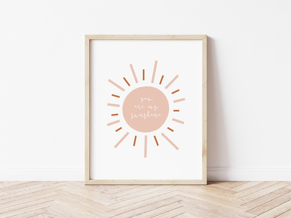 You Are My Sunshine - Light Peach – for children, available at Learning Bugs UK