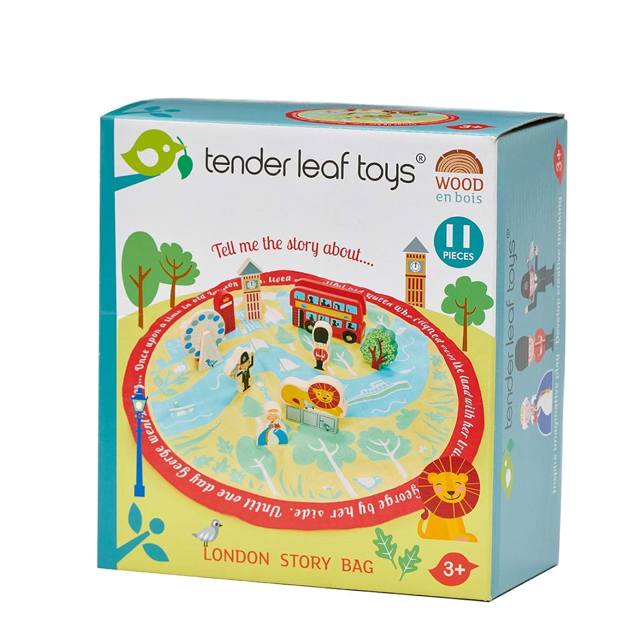 Buy Tender Leaf London Story Bag | for kids by Learning Bugs UK