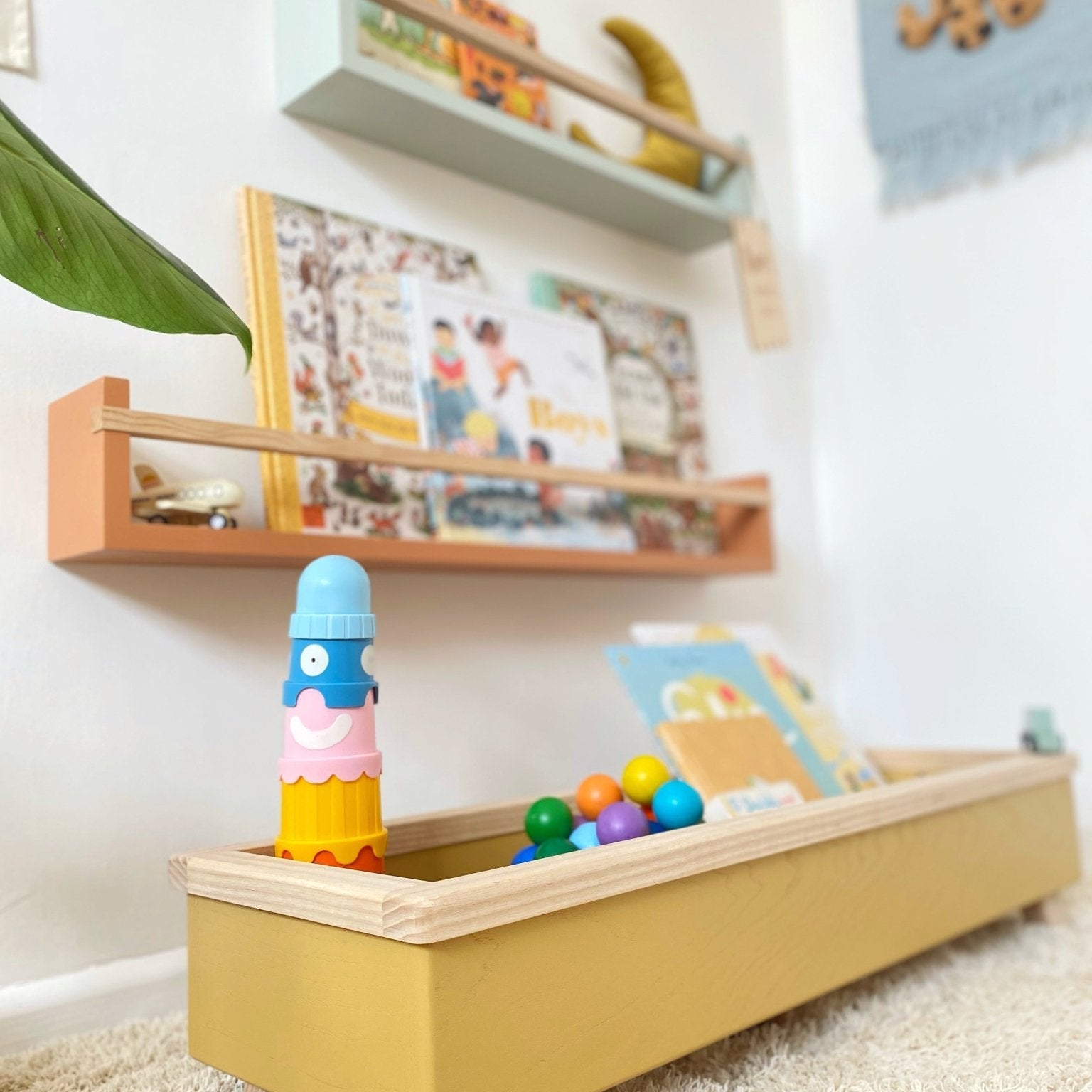 Buy The Colour Pop Book & Toy Trough | Book Trough for kids by Learning Bugs UK