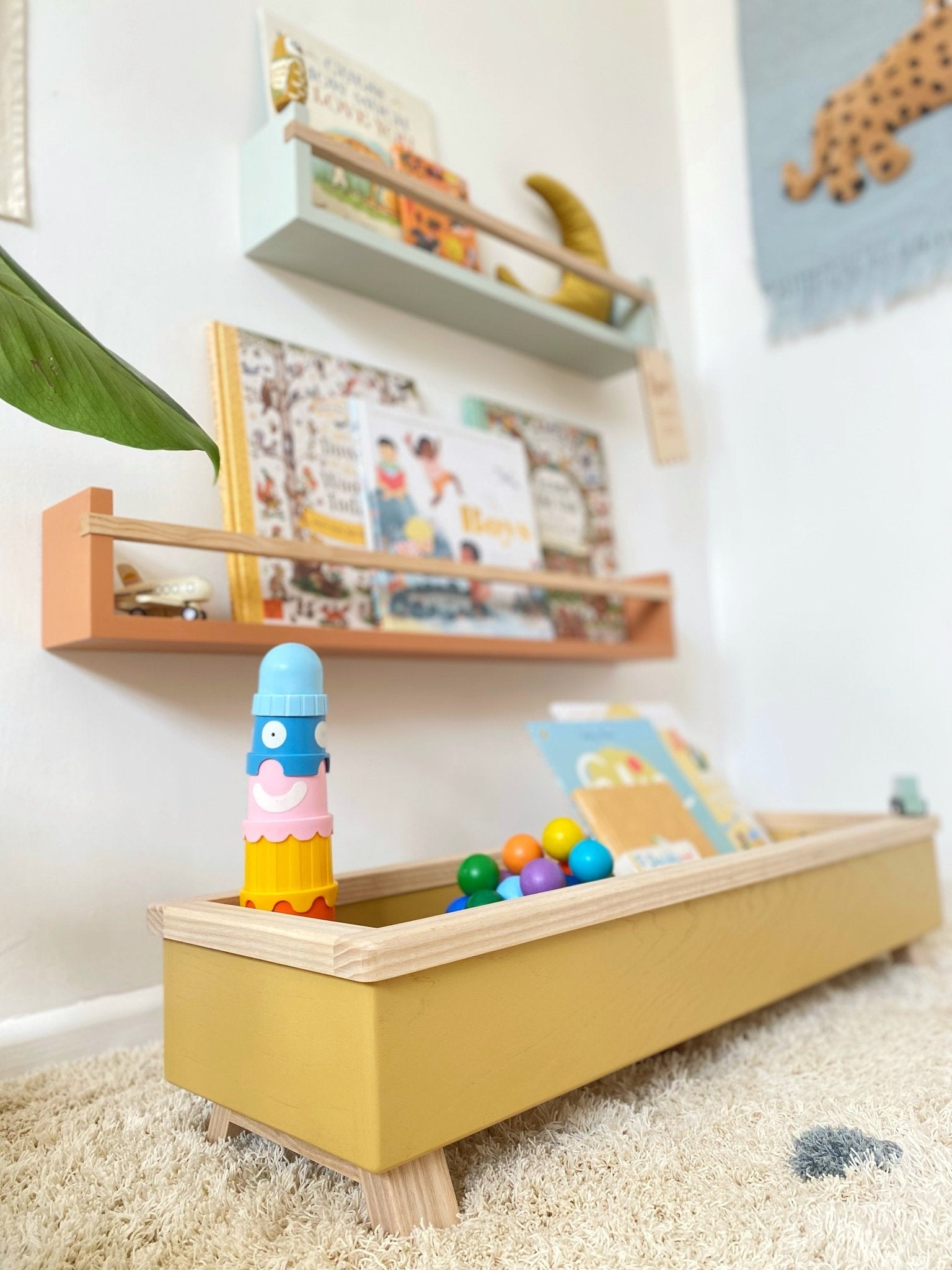Buy The Colour Pop Book & Toy Trough | Book Trough for kids by Learning Bugs UK