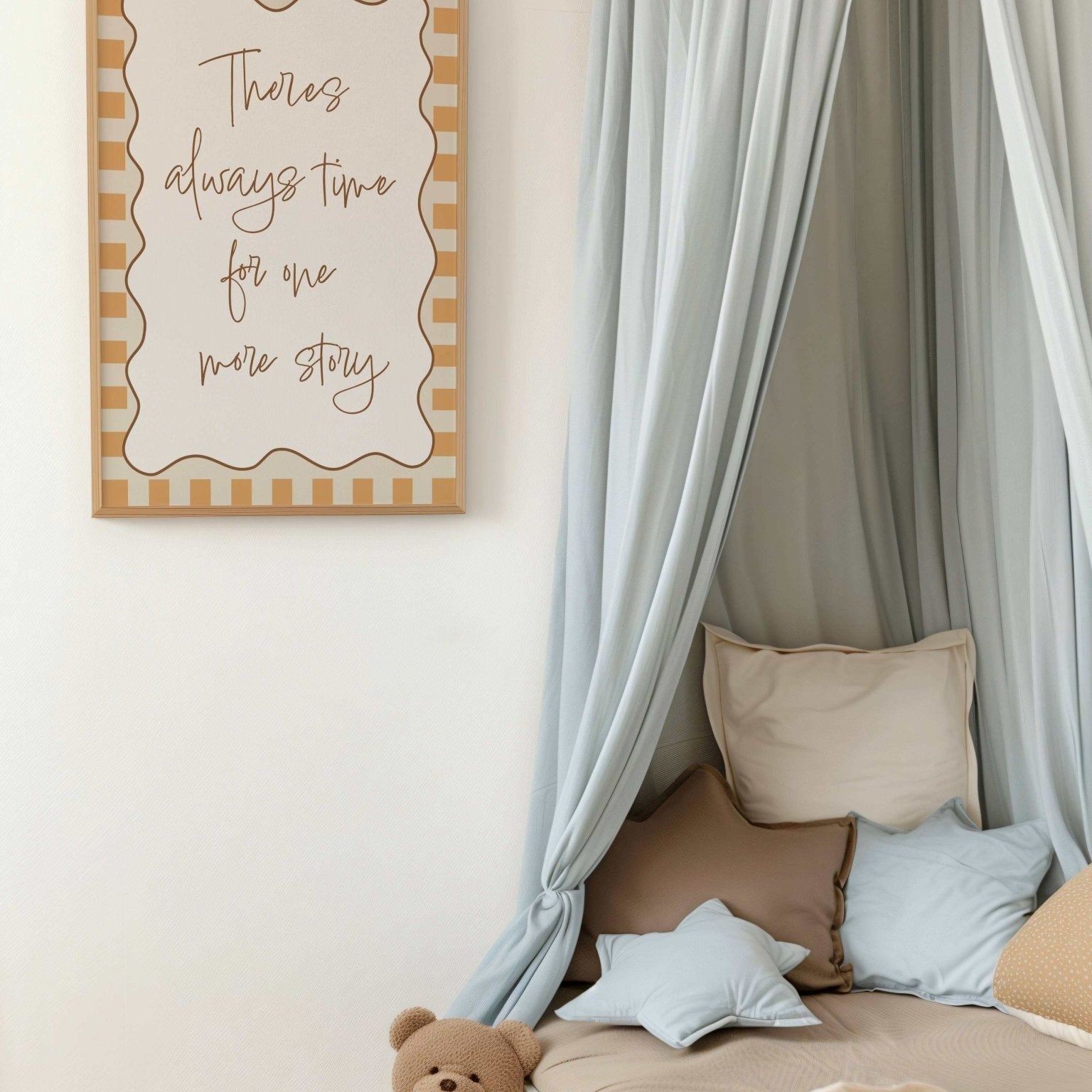 Buy There Is Always Time for One More Story - Checkerboard Edition | Print for kids by Learning Bugs UK