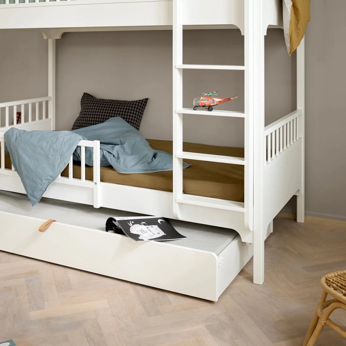 Seaside Classic Bunk Bed - With Vertical Ladder – Bunk Beds for children, available at Learning Bugs UK